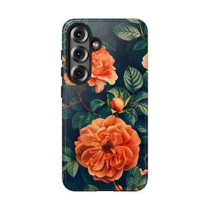 Floral Phone Case, Tough Cases for Nature Lovers, Botanical Design, Phone Protection, Gift for Her, Trending Floral Accessories