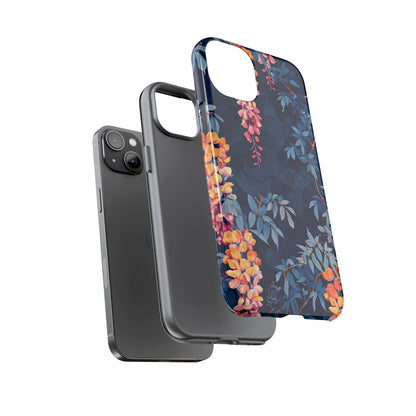 Floral iPhone Case, Tough Phone Cover, Gift for Her, Nature Lover Accessory, Spring Decor, Unique Floral Design