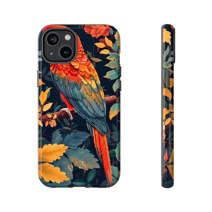 Vibrant Parrot Phone Case - Tough, Stylish, Nature-Inspired, Tropical, Wildlife, Perfect Gift, Summer Vibes
