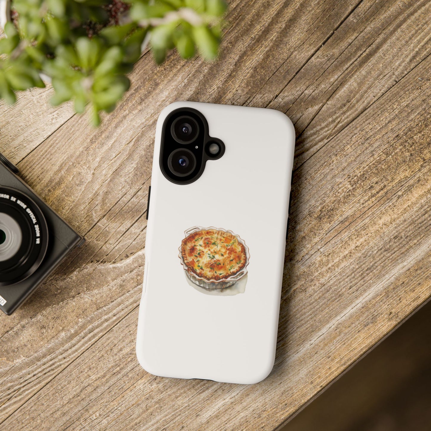 Quiche Lover's Phone Case - Stylish Tough Cases for Foodies