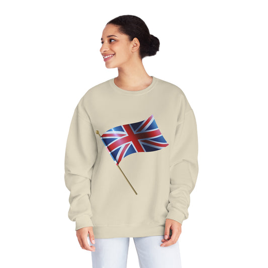 Unisex NuBlend® Crewneck Sweatshirt - Classic UK Flag