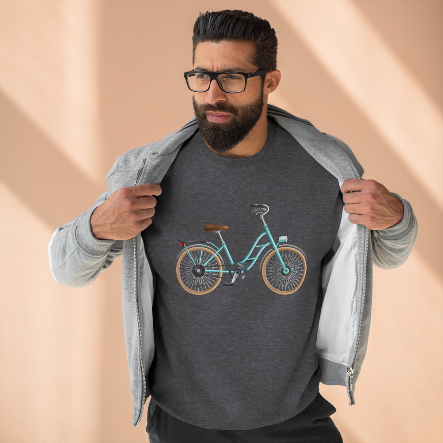 Unisex Crewneck Sweatshirt - Classic Bicycle
