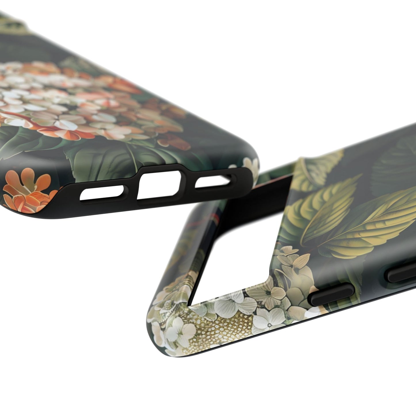 Floral Phone Case - Tough Cases, Nature Lover Gift, Floral Design, Botanical Phone Cover, Stylish Cellphone Accessory, Mother's Day Gift