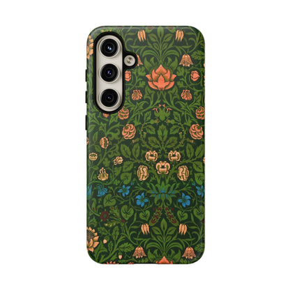 Crimson Leaf Whirl – Phone Case - Tough Cases