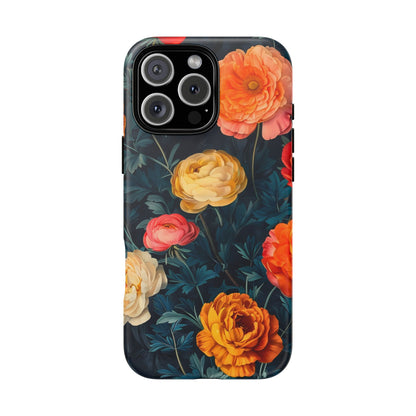 Floral Phone Case, Tough Cases for Phone Protection, Gift for Flower Lovers, Floral Designs, Spring Decor