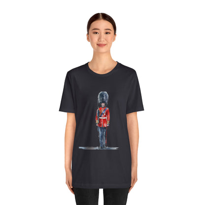 Unisex Jersey Short Sleeve Tee - Echoes of Valor - Red Jacket at Bodmin Keep