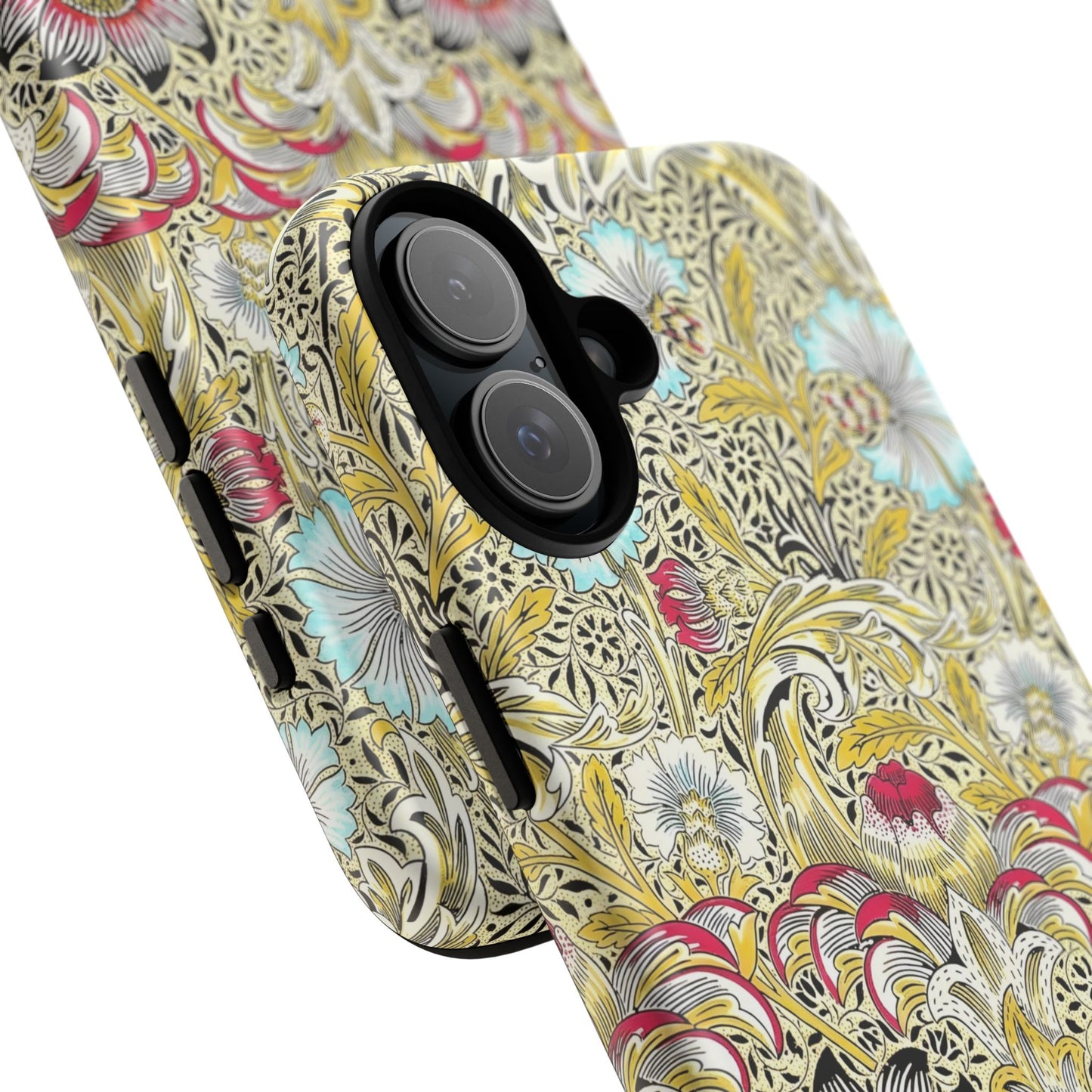 Floral Phone Case - Tough Cases, Floral Design, Stylish, Protective, Unique Gift for Her, Phone Accessories
