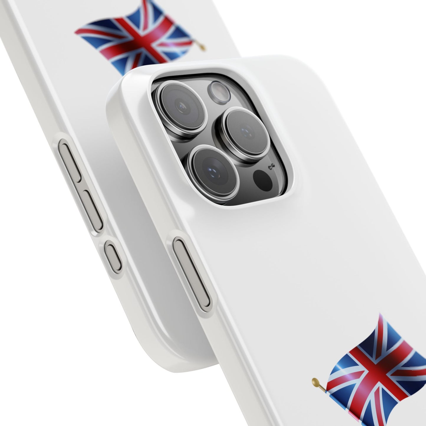Union Jack Phone Case - Slim Phone Cases for Brits, Travel Lovers, United Kingdom Pride, Gift for Him/Her, National Holidays