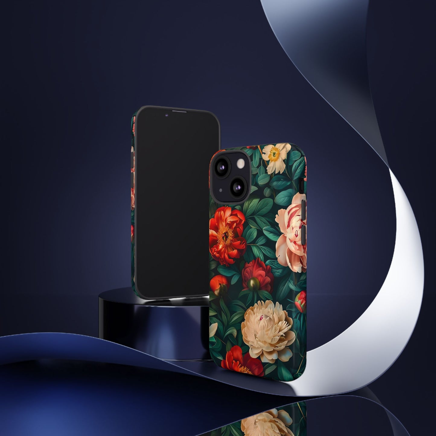 Floral Phone Case - Tough Cases, Vibrant Protection, Gift for Her, Cute Floral Design, Trendy Accessory, Perfect for Spring