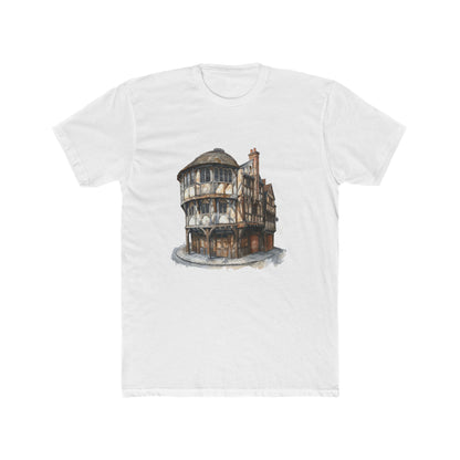 London Pub Interior - Cozy Unisex Cotton Crew Tee