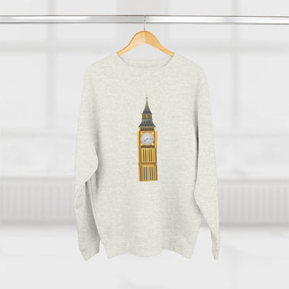 Unisex Crewneck Sweatshirt - Iconic Big Ben Clock Tower