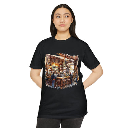 Unisex CVC Jersey T-shirt - Cheers to Tradition - The Classic British Pub
