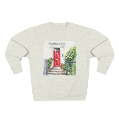 Unisex Crewneck Sweatshirt - Street London Aesthetics Urban Charm and Classic City Vibes