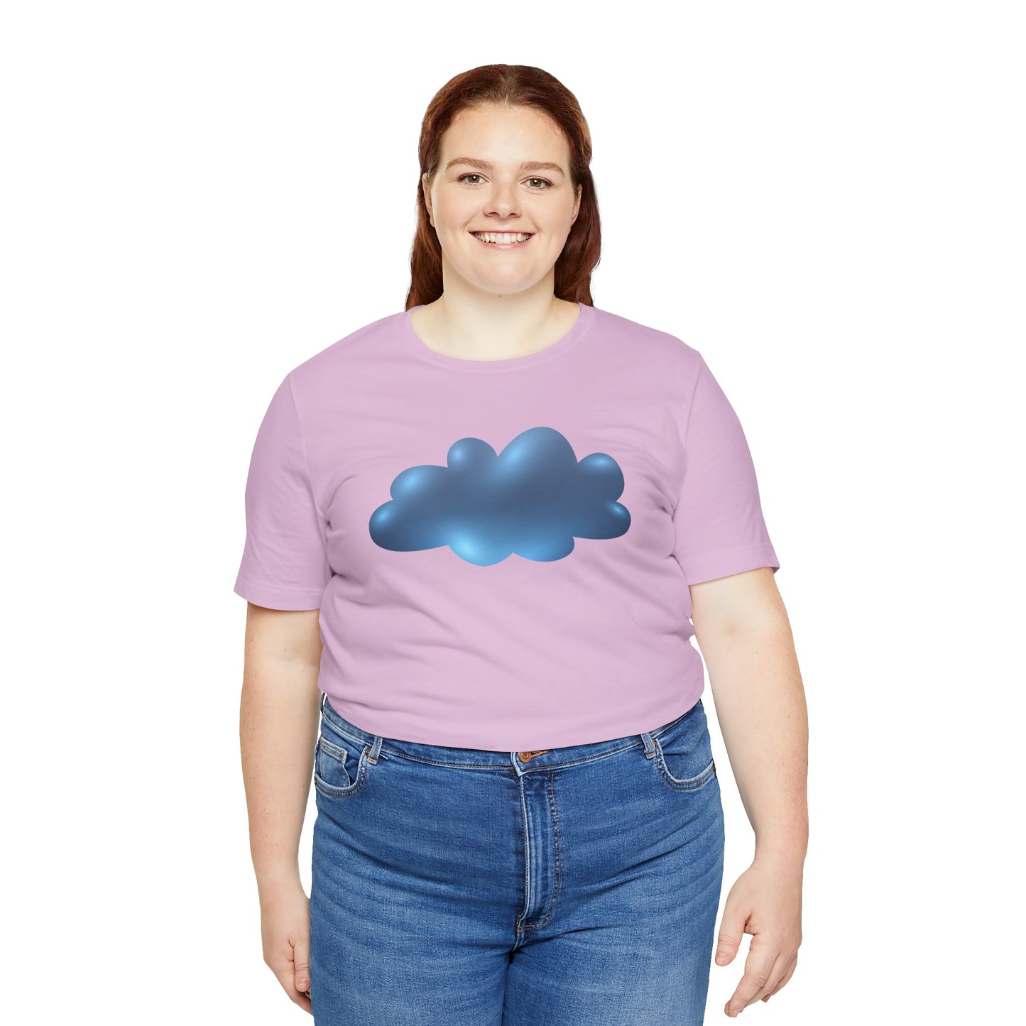 Unisex Jersey Short Sleeve Tee - Serene Cloudscape - Dreamy Cloud