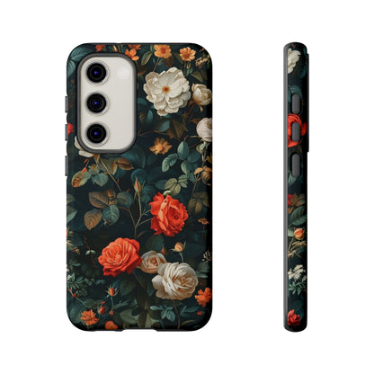 Floral Phone Case | Tough Cases with Elegant Design | Gift for Her, Mother's Day, Birthdays, Personalized, Trendy Tech Accessories