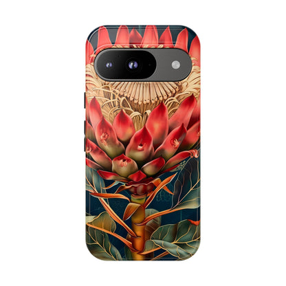 Tough Cases: Vibrant Floral Phone Case, Tough Phone Covers, Floral Art Cases, Nature Design Accessories, Gift for Nature Lovers