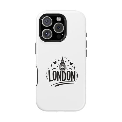 Stylish Magnetic Phone Case with London Design, Travel Gift, Unique Protection, Customizable Accessories, Phone Cover, Modern Tech