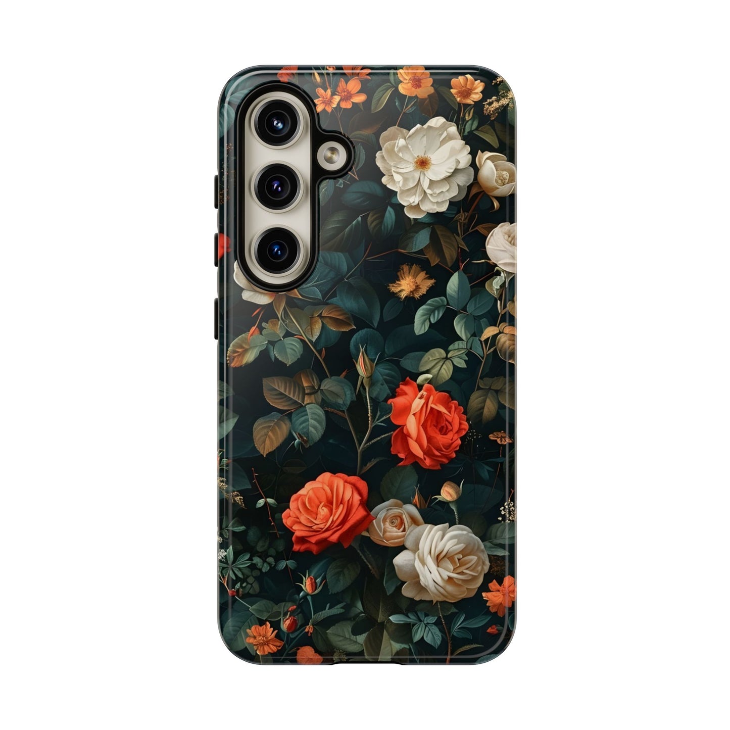 Floral Phone Case | Tough Cases with Elegant Design | Gift for Her, Mother's Day, Birthdays, Personalized, Trendy Tech Accessories