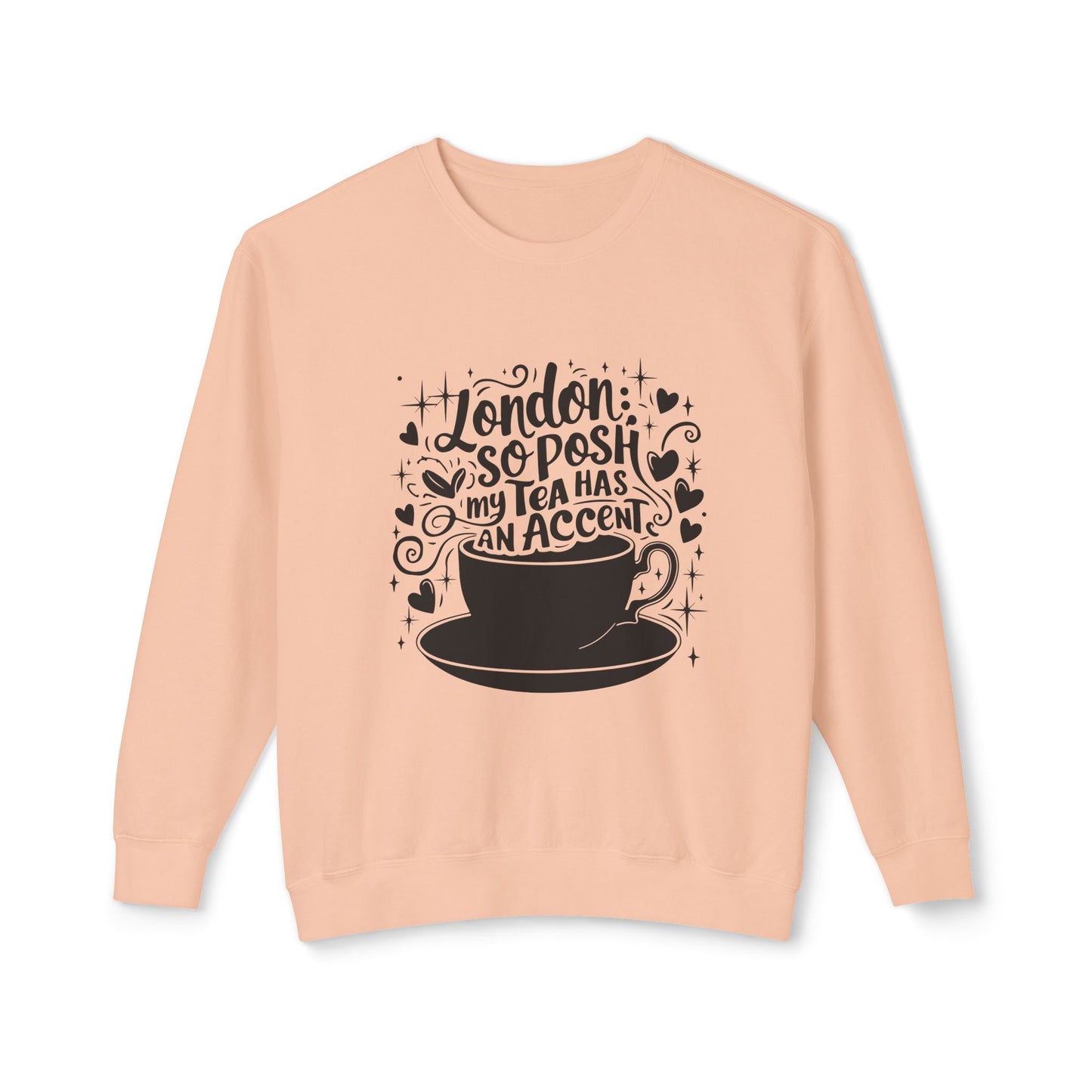 Unisex Lightweight Crewneck Sweatshirt - London's Tea
