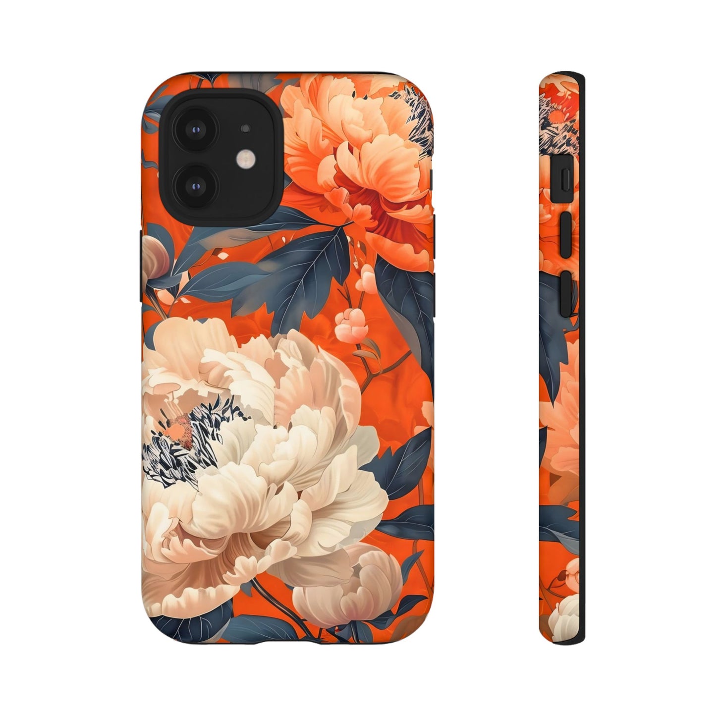 Floral Tough Case, Durable Floral Phone Case, Stylish Protection Case, Gift for Her, Spring Accessories, Mother’s Day Gift