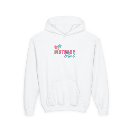 Youth Birthday Girl Hoodie - Fun & Cozy Sweatshirt for Celebrations