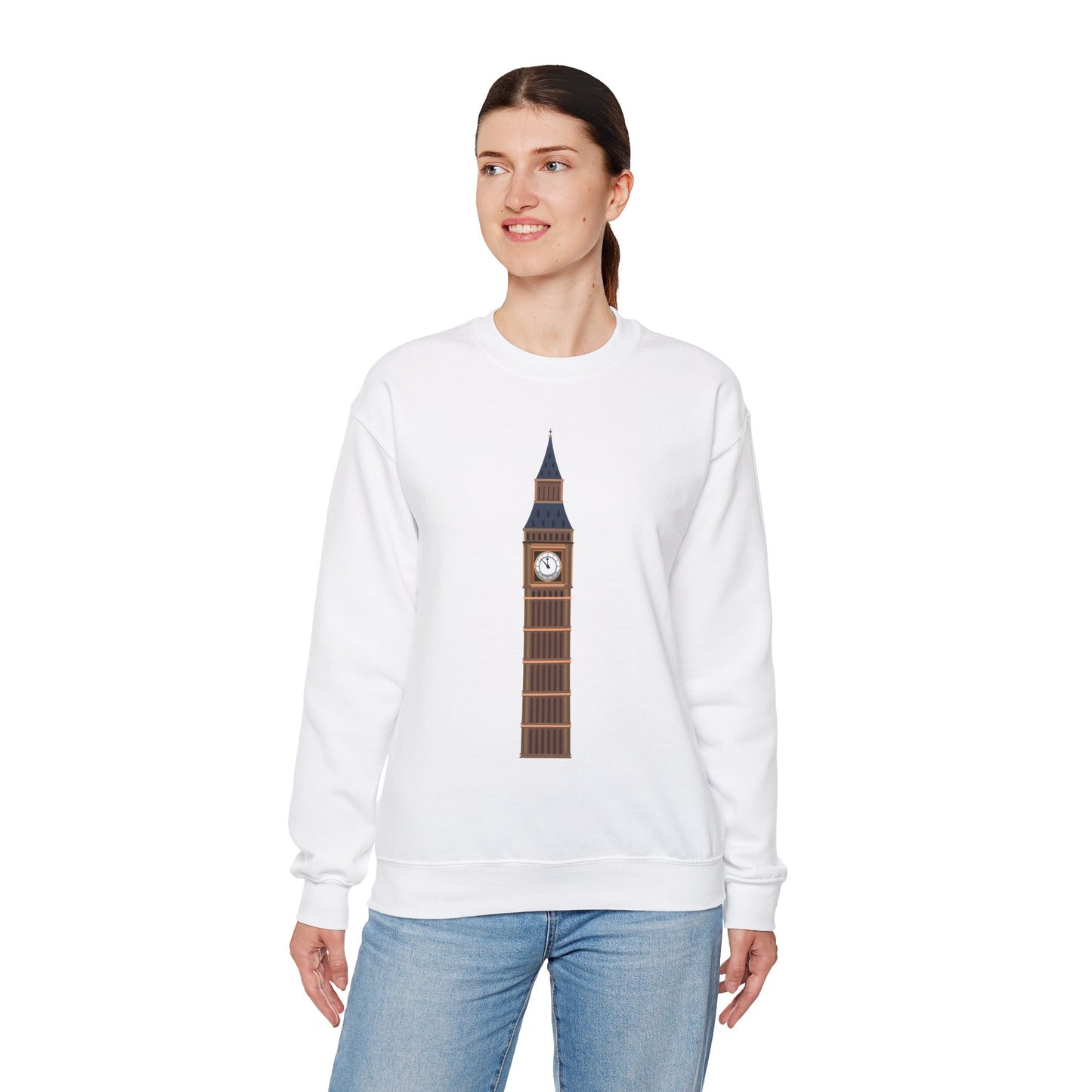 Unisex Heavy Blend™ Crewneck Sweatshirt - Big Ben and British Heritage