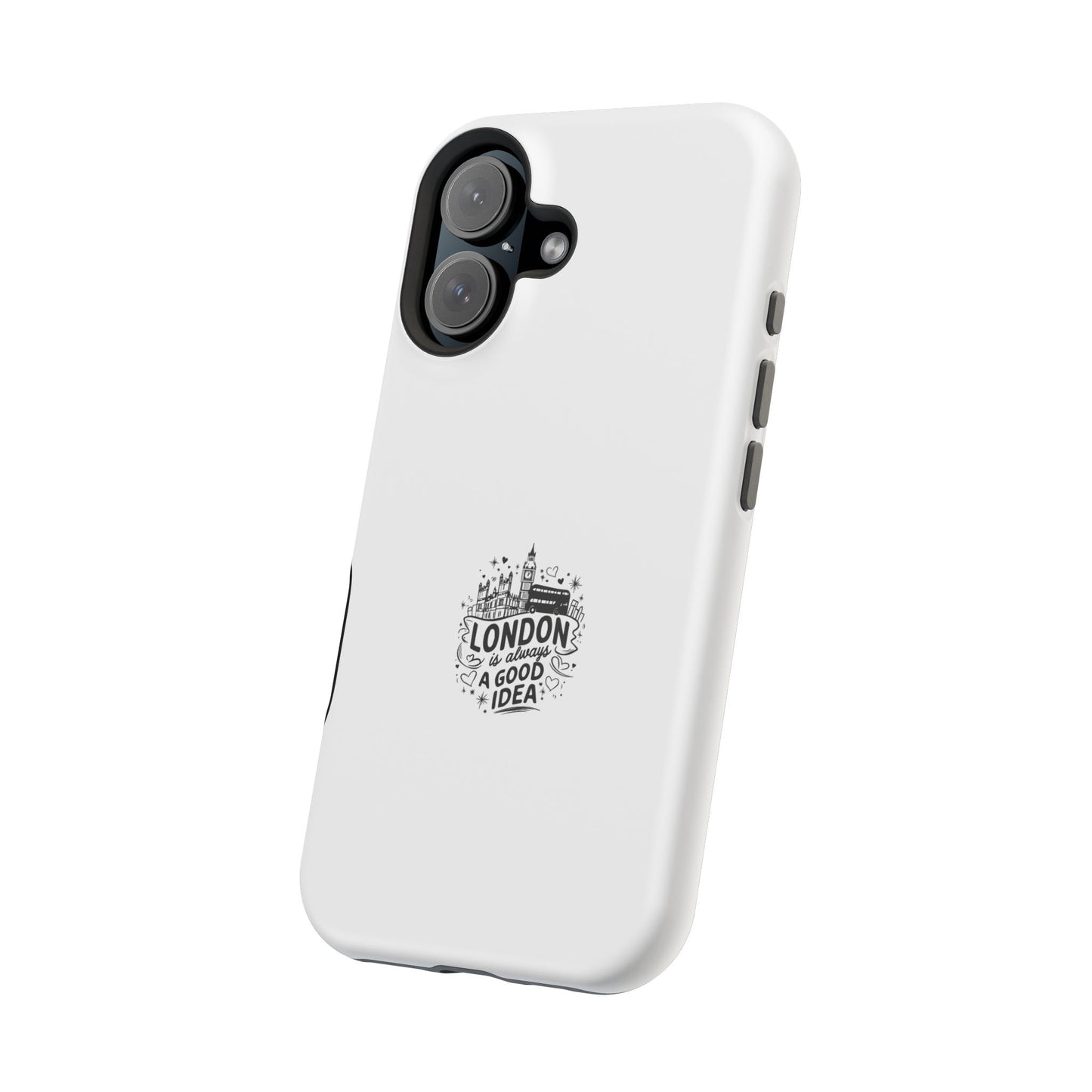 London Good Idea Magnetic Phone Case, Travel Accessories, Unique Gift, Phone Cover, London Souvenir, Custom Case