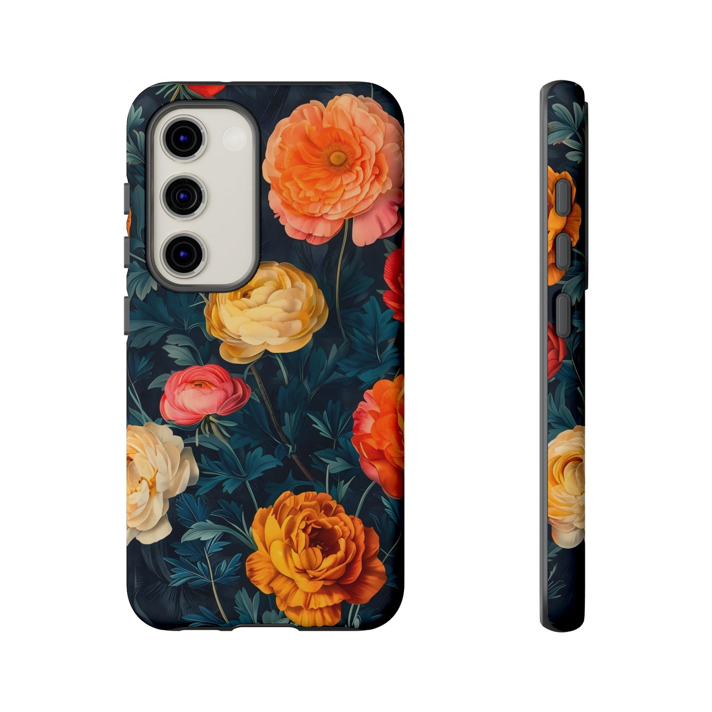 Floral Phone Case, Tough Cases for Phone Protection, Gift for Flower Lovers, Floral Designs, Spring Decor