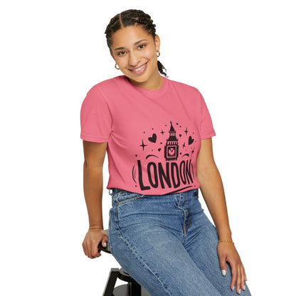 Unisex Garment-Dyed T-shirt - Lovely London