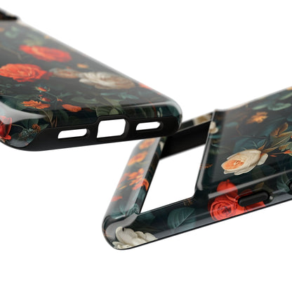 Floral Phone Case | Tough Cases with Elegant Design | Gift for Her, Mother's Day, Birthdays, Personalized, Trendy Tech Accessories