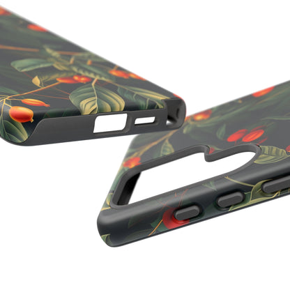 Tough Cases, Floral Phone Case, Nature-Inspired Tech, Unique Gift, Phone Accessory, Botanical Design, Fall Vibes