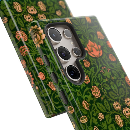 Crimson Leaf Whirl – Phone Case - Tough Cases