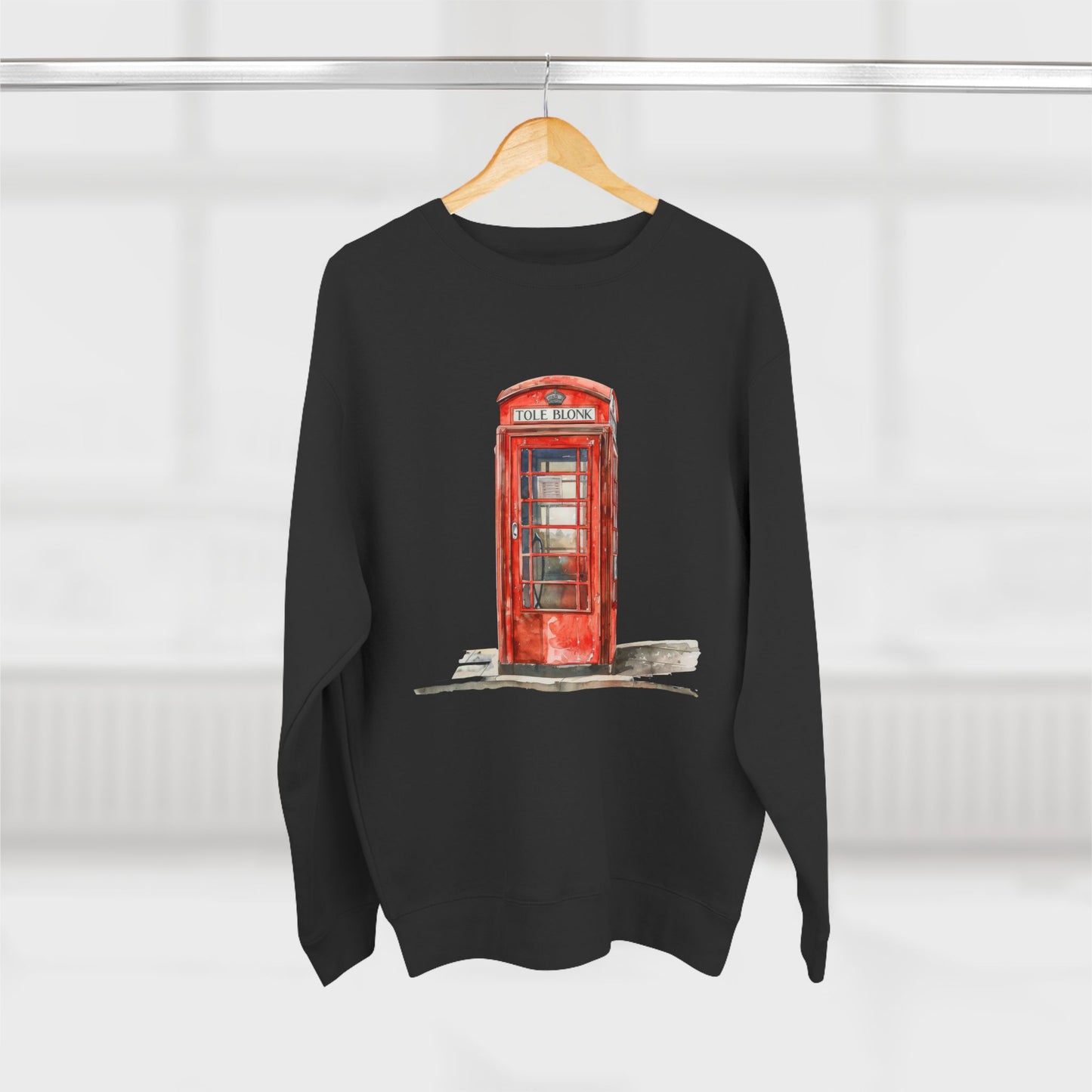 Unisex Crewneck Sweatshirt - Iconic British Public Telephone