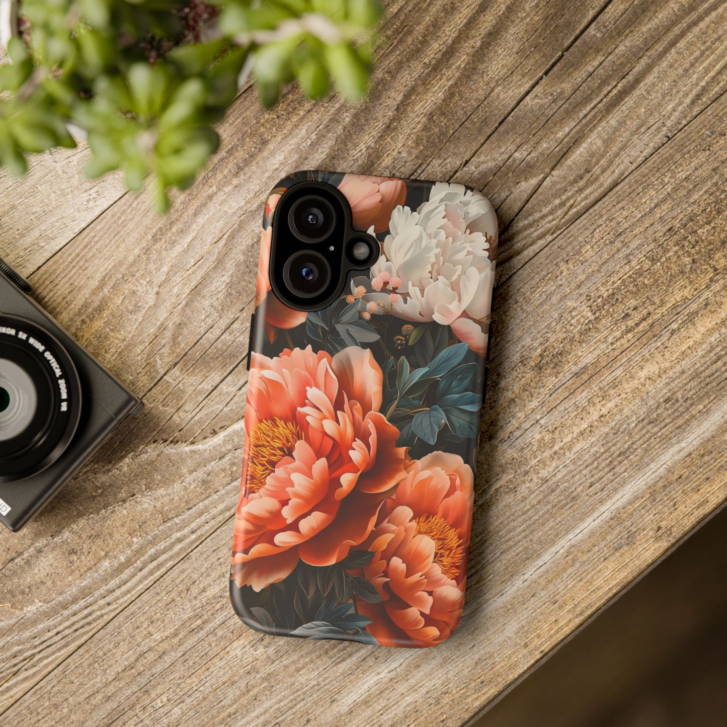 Floral Phone Case - Tough Cases, Durable Cover, Flower Design, Unique Gift, Phone Accessories