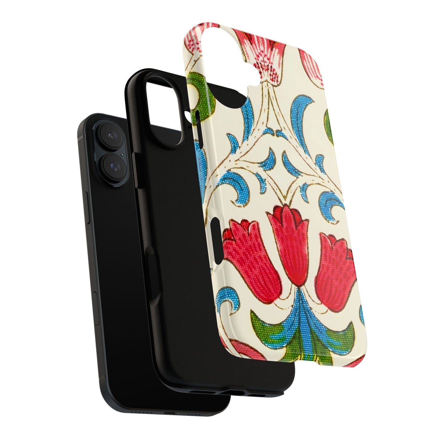 Floral Phone Case - Tough Cases | Stylish Protection, Gift for Her, Boho Phone Cover, Spring Accessory, Cute Tech
