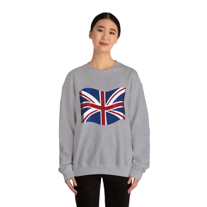 Unisex Heavy Blend™ Crewneck Sweatshirt - The Flag of the United Kingdom