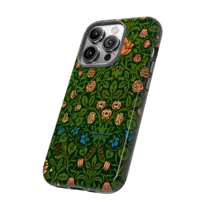 Crimson Leaf Whirl – Phone Case - Tough Cases