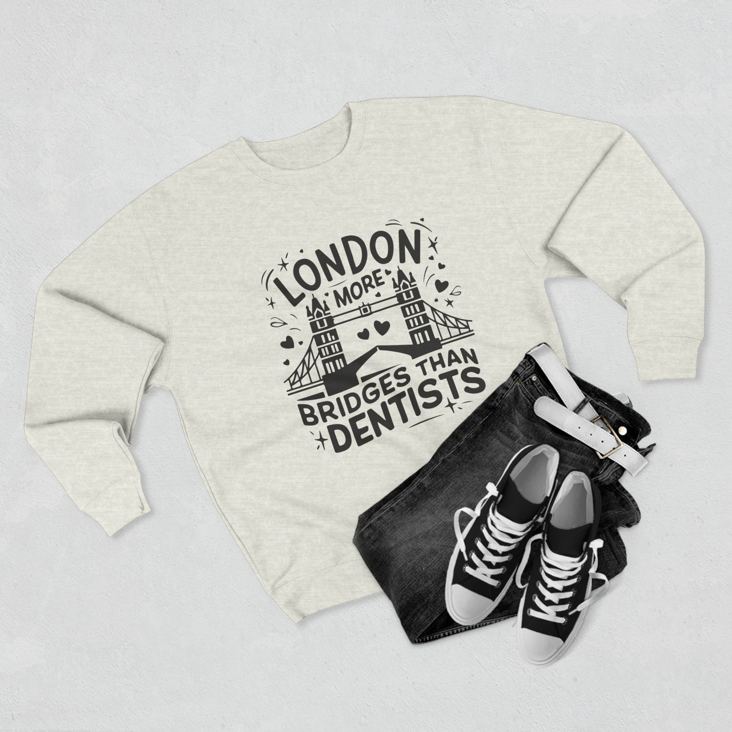Unisex Crewneck Sweatshirt -  London is having more Bridges