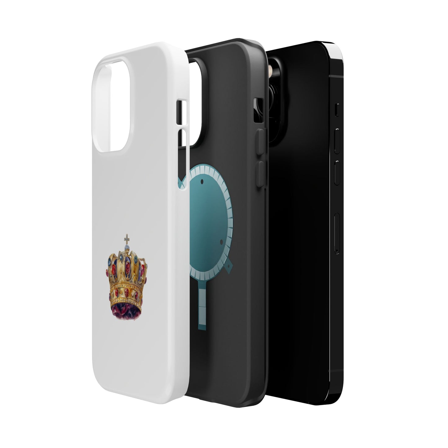 Crown Magnetic iPhone Cases - Stylish Phone Protectors, Custom Designs, Perfect Gift for Crown Lovers, Trendy Tech Accessories, Unique [...]