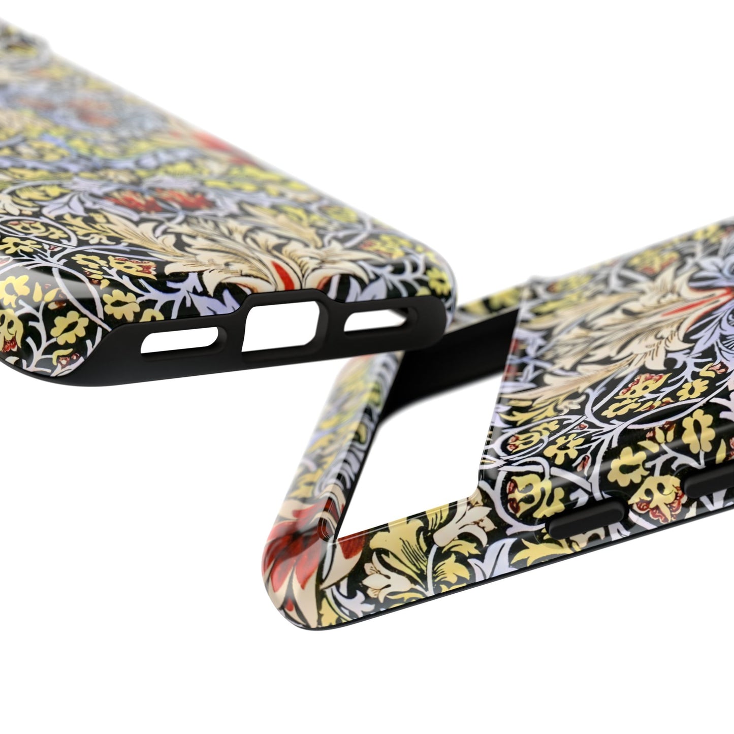 Stylish Phone Case - Floral Design, Tough Cases, Gift for Her, Phone Accessories, Trendy Tech, Unique Cell Phone Cover