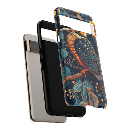 Nature-Inspired Phone Case | Artistic Bird Design | Tough Cases for Nature Lovers, Unique Gift, Eco-Friendly, Wildlife Decor