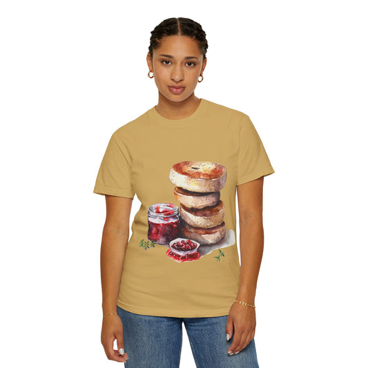 Unisex Garment-Dyed T-shirt - The Flavors of Britain - Traditional Recipes Reimagined