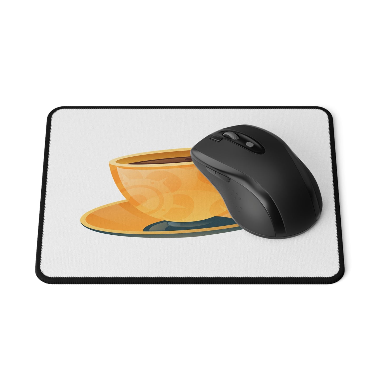 Non-Slip Gaming Mouse Pad with Coffee Cup Design, Perfect for Gamers, Home Office, Coffee Lovers, Unique Desk Accessory, Gift Idea