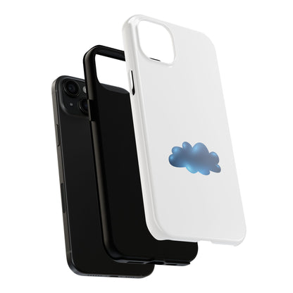 Cloudy Tough Phone Cases, Protective Cases for iPhones, Cute Cloud Design, Ideal Gift for Students, Stylish Accessories for Everyone