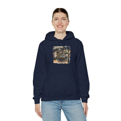 Unisex Heavy Blend™ Hooded Sweatshirt - Ale & Atmosphere - The Quintessential British Pub