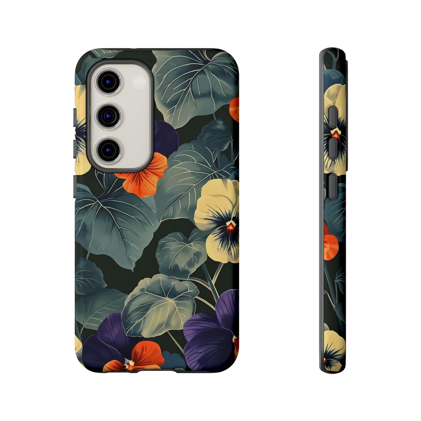Tough Cases Floral iPhone Case, Tough Phone Cover, Stylish Floral Design, Gift for Her, Summer Vibe, Durable Protective Case