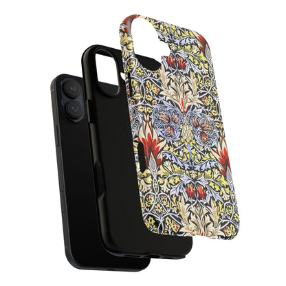 Stylish Phone Case - Floral Design, Tough Cases, Gift for Her, Phone Accessories, Trendy Tech, Unique Cell Phone Cover