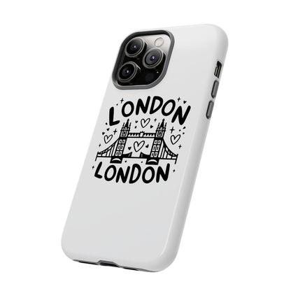 Love London Bridge Phone Case, Tough Cases for London Lovers, Cute Protection, Travel Gift, Phone Accessory, Design with Love