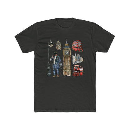 Vintage England Iconic Unisex Cotton Crew Tee