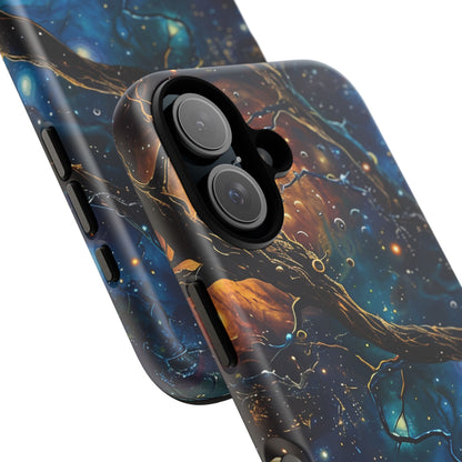 Galaxy Phone Case, Tough Cases with Cosmic Design, Unique Gift for Astronomers, Sci-Fi Fans, Starry Night, Outer Space